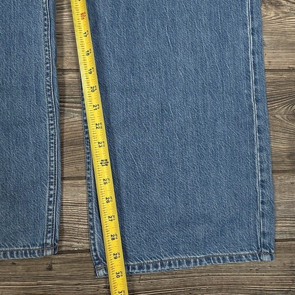 rag & bone Women's Lori Mid Rise Wide Leg Jeans Medium Wash Size 28 NEW $258 - Picture 4 of 12